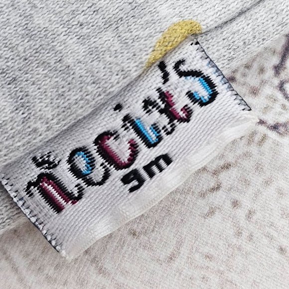 Necix's Girls Valentine Hearts Zip Hooded Sweatshirt Size 9m - Picture 2 of 4